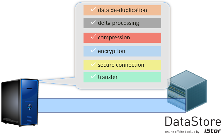 Datastore Cloud Backup Process